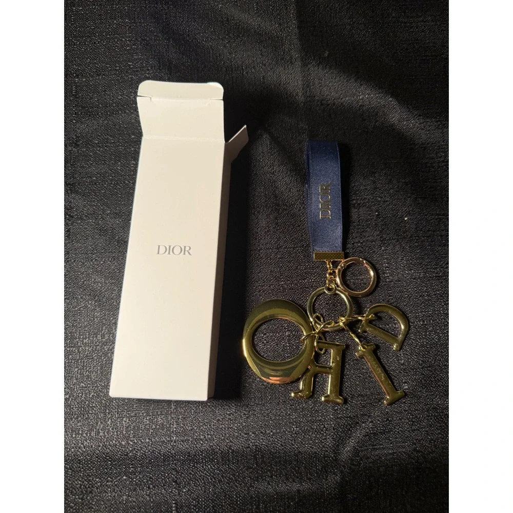 Dior gold tone